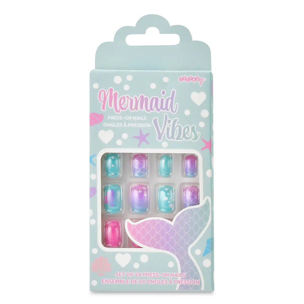 Mermaid Vibes Press on Nails
