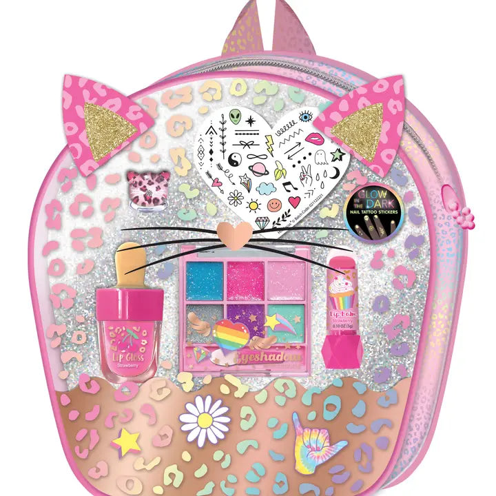 Glamz Beauty Bag, Leopard