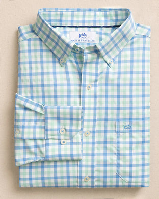 Boat Blue Gingham Sportshirt