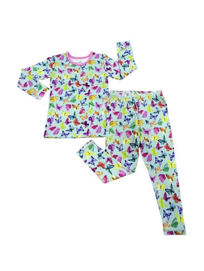 Butterflies Long Sleeve Jammies Set
