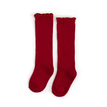 Lace Top Knee High Socks