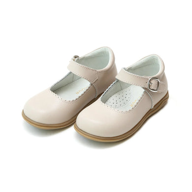 Chloe Scalloped Mary Jane-Almond