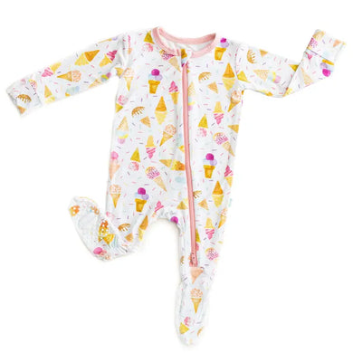 Ice Cream & Sprinkles Footie