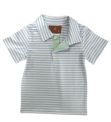 Bennett SS Shirt - Green Stripe