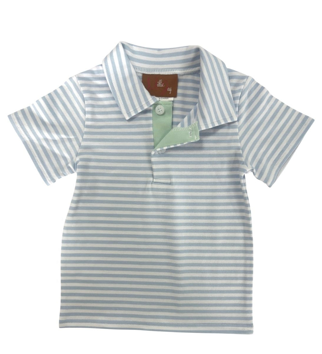 Bennett SS Shirt - Green Stripe