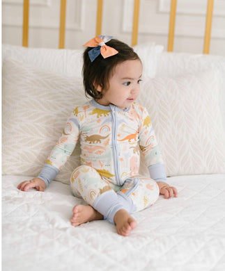 Dainty Dino Baby Double Zip