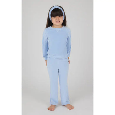 Toddler Girls Velour Pullover, Pant, Headband