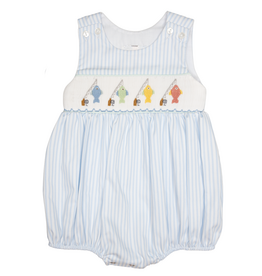 Fishing Smocked Boy Bubble