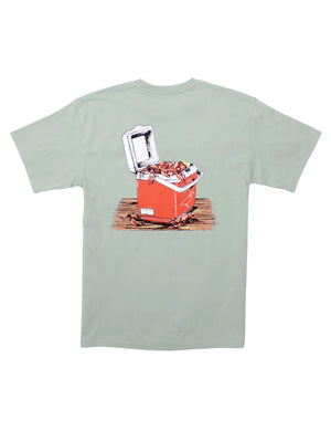 Baby Crawfish Cooler SS Chrome Grey
