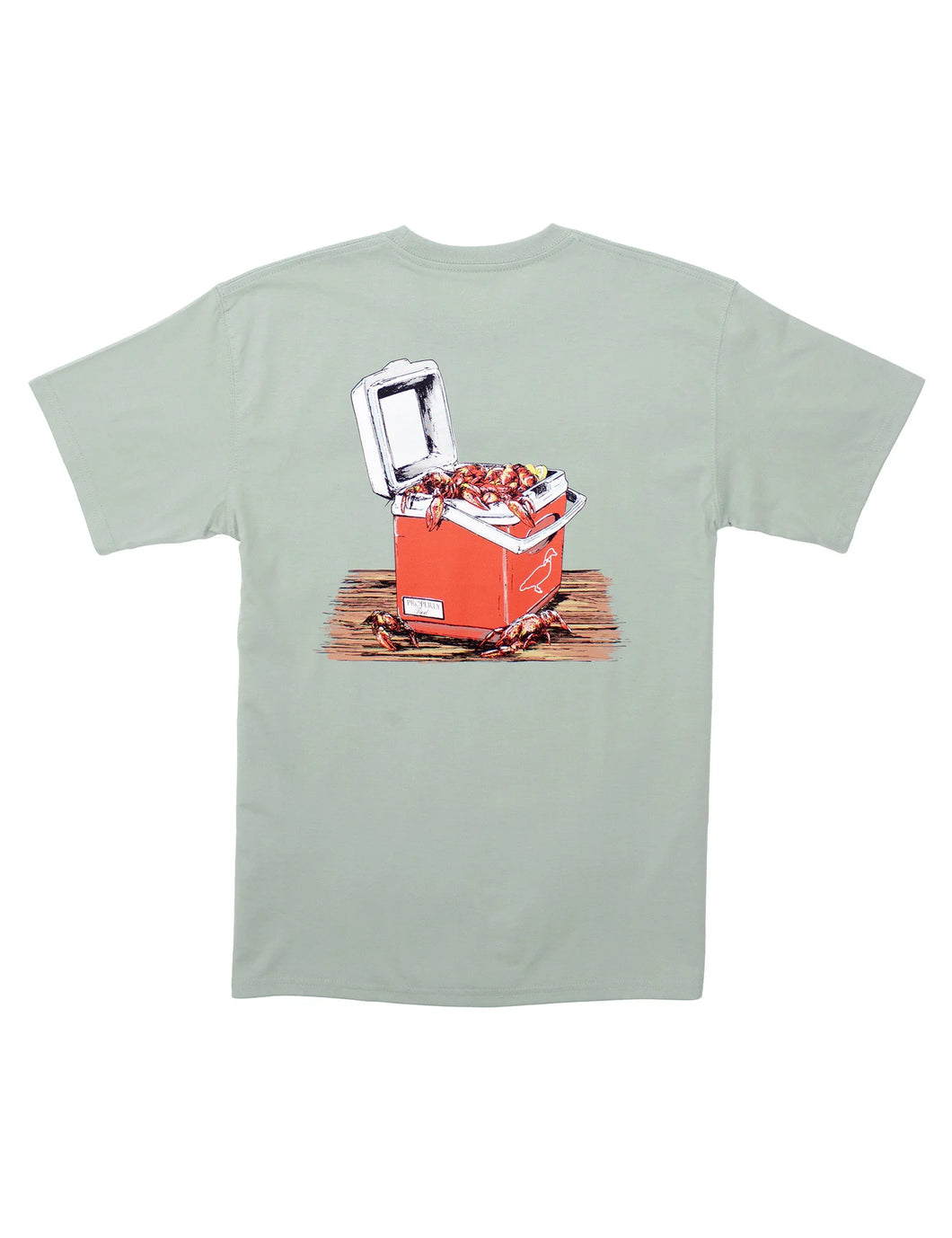 Baby Crawfish Cooler SS Chrome Grey