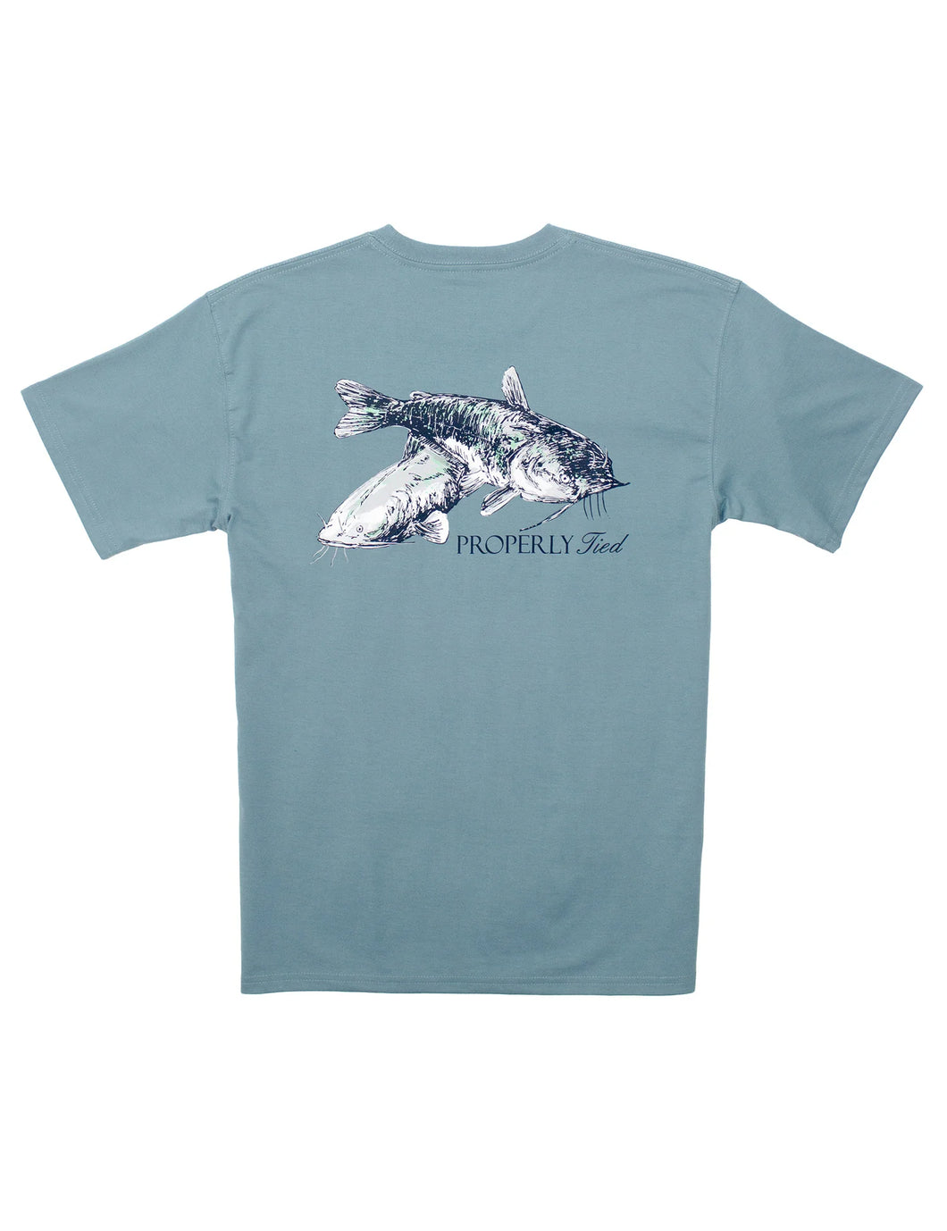 Boys Mudcat SS Steel Blue