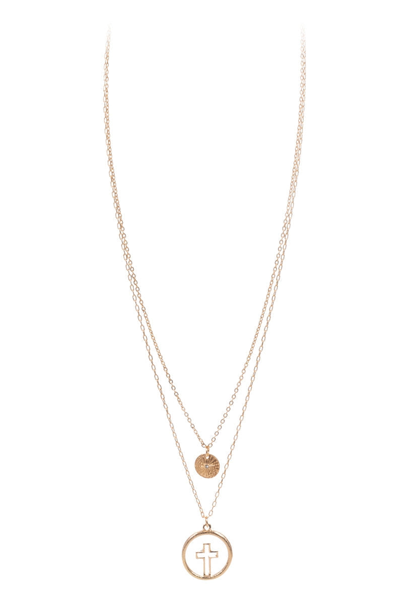 Cross Shaped Necklace