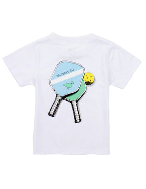 Boys Pickelball SS White