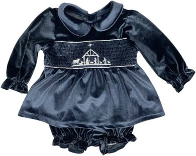Nativity Girls Bloomer Set