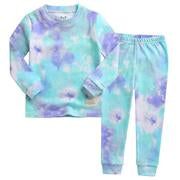 Vaenait Baby Tie Dyeing Long Sleeve PJs