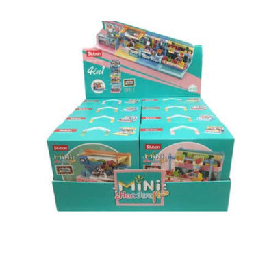 Mini-Handcrafts Food Shops Display Box