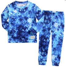 Vaenait Baby Tie Dyeing Long Sleeve PJs