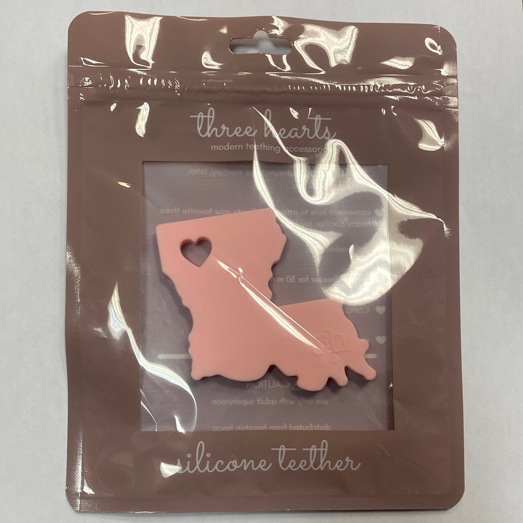 Louisiana Silicone Teether